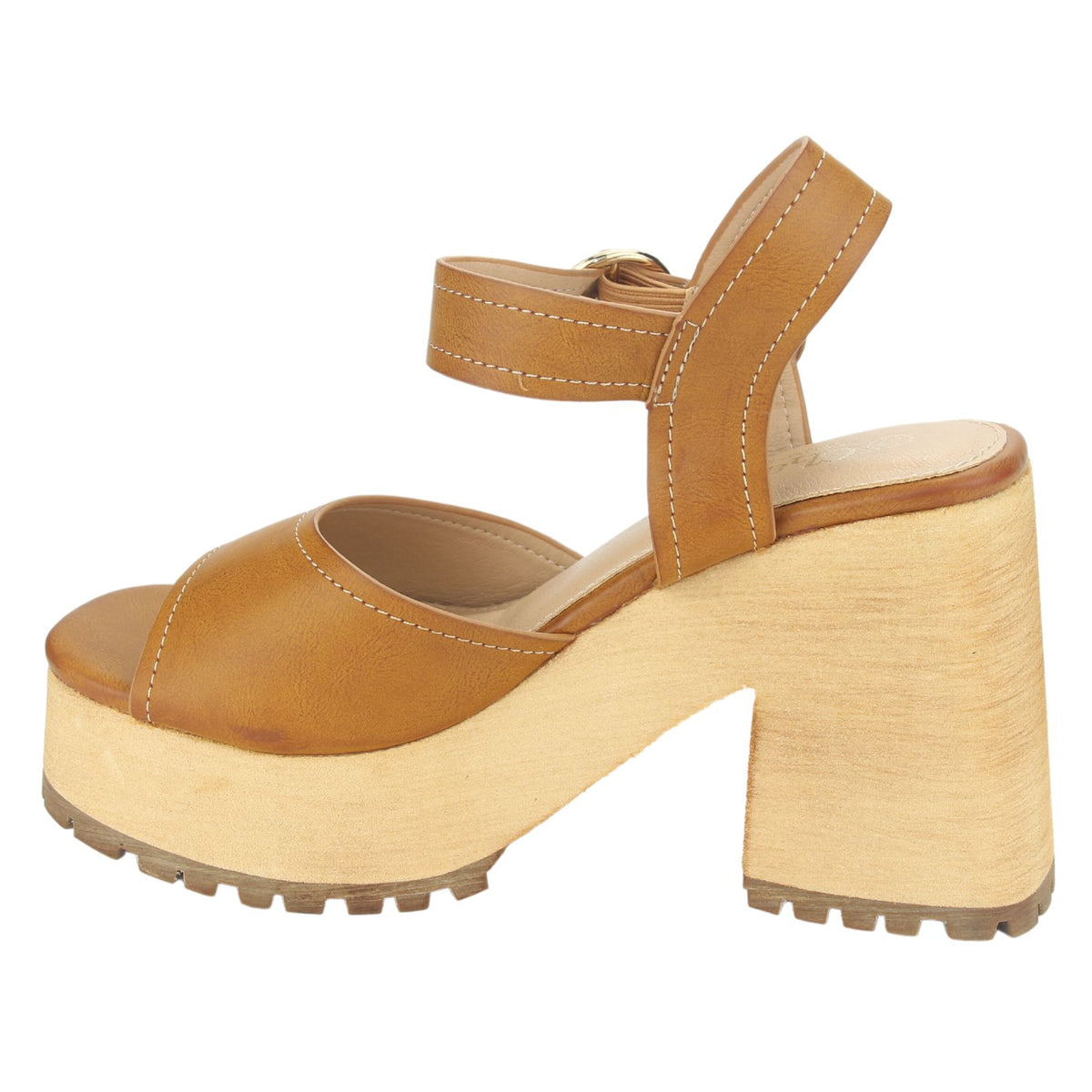 Sandalia Chalada Mujer Viva-6 Camel Casual