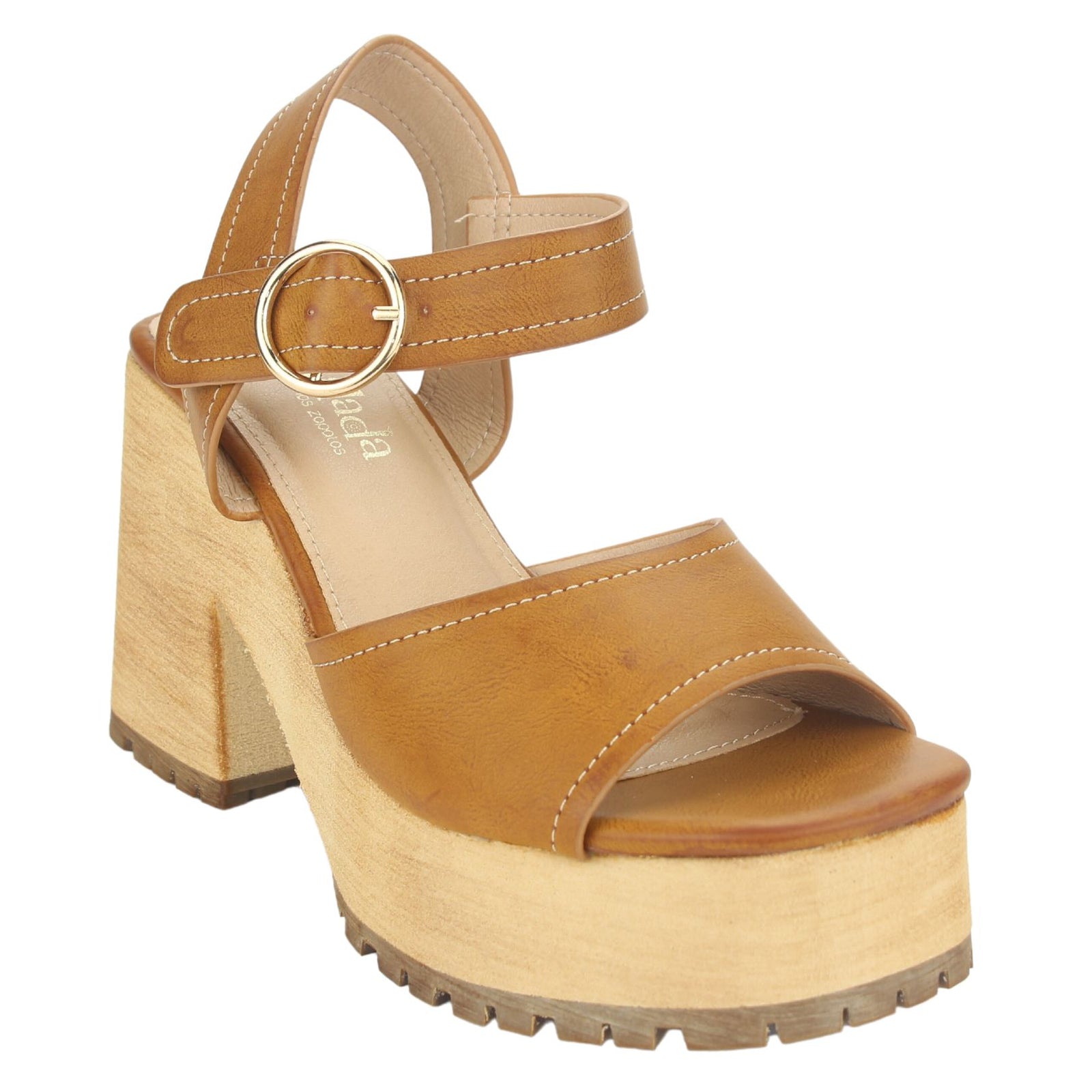 Sandalia Chalada Mujer Viva-6 Camel Casual