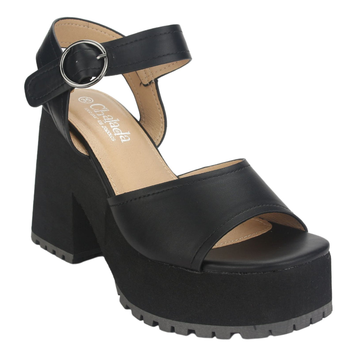 Sandalia Chalada Mujer Viva-6 Negro Casual