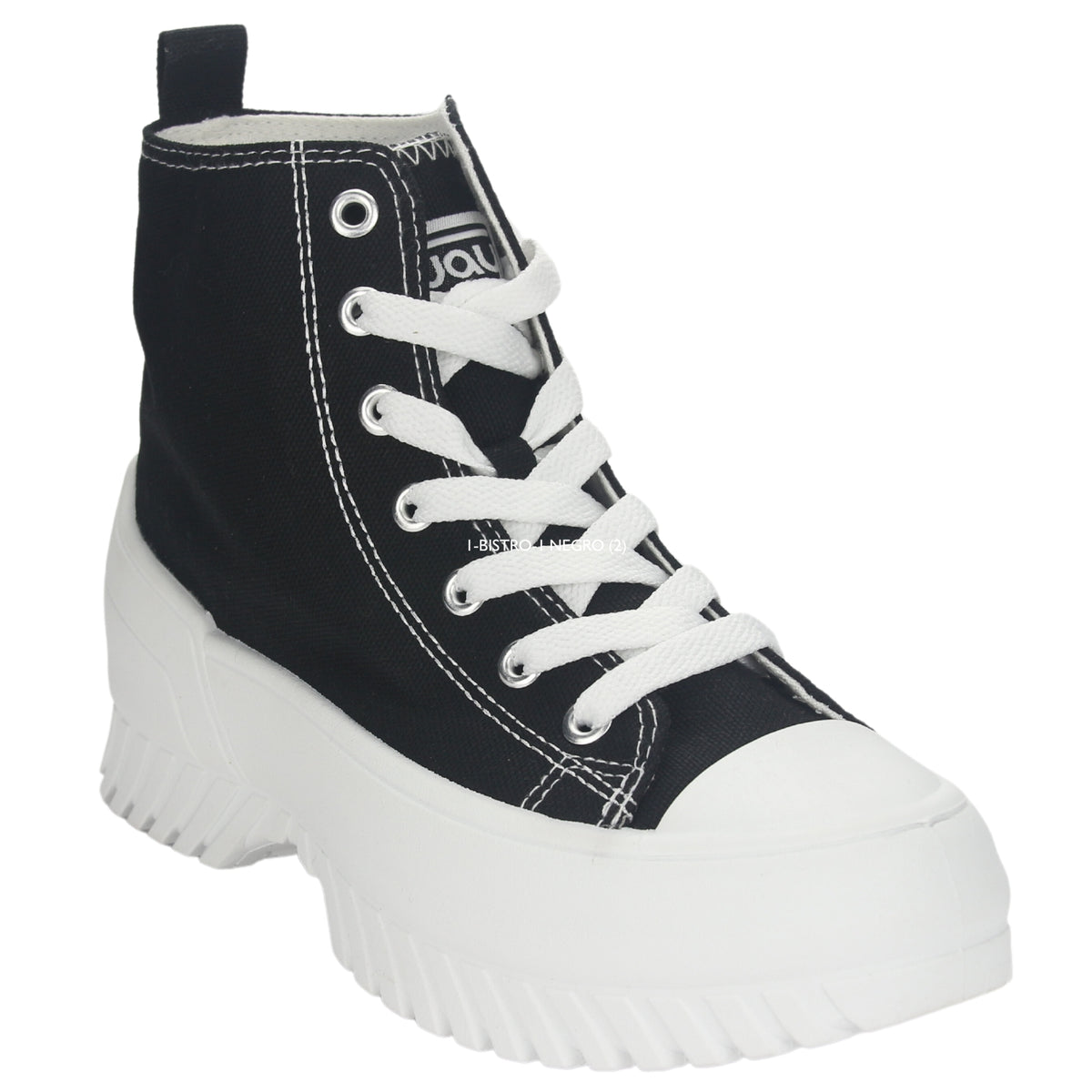 Zapatilla Funway Mujer Bistro-1 Negro Urbano