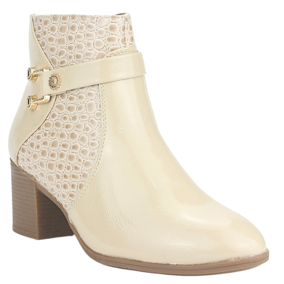 Botin Chalada Mujer Gally-3 Beige Casual