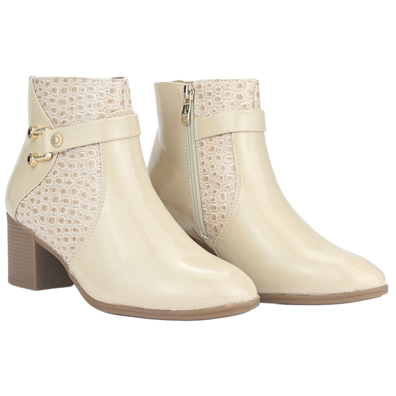 Botin Chalada Mujer Gally-3 Beige Casual