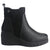 Botin Chalada Mujer Wedgenew-1 Negro Casual