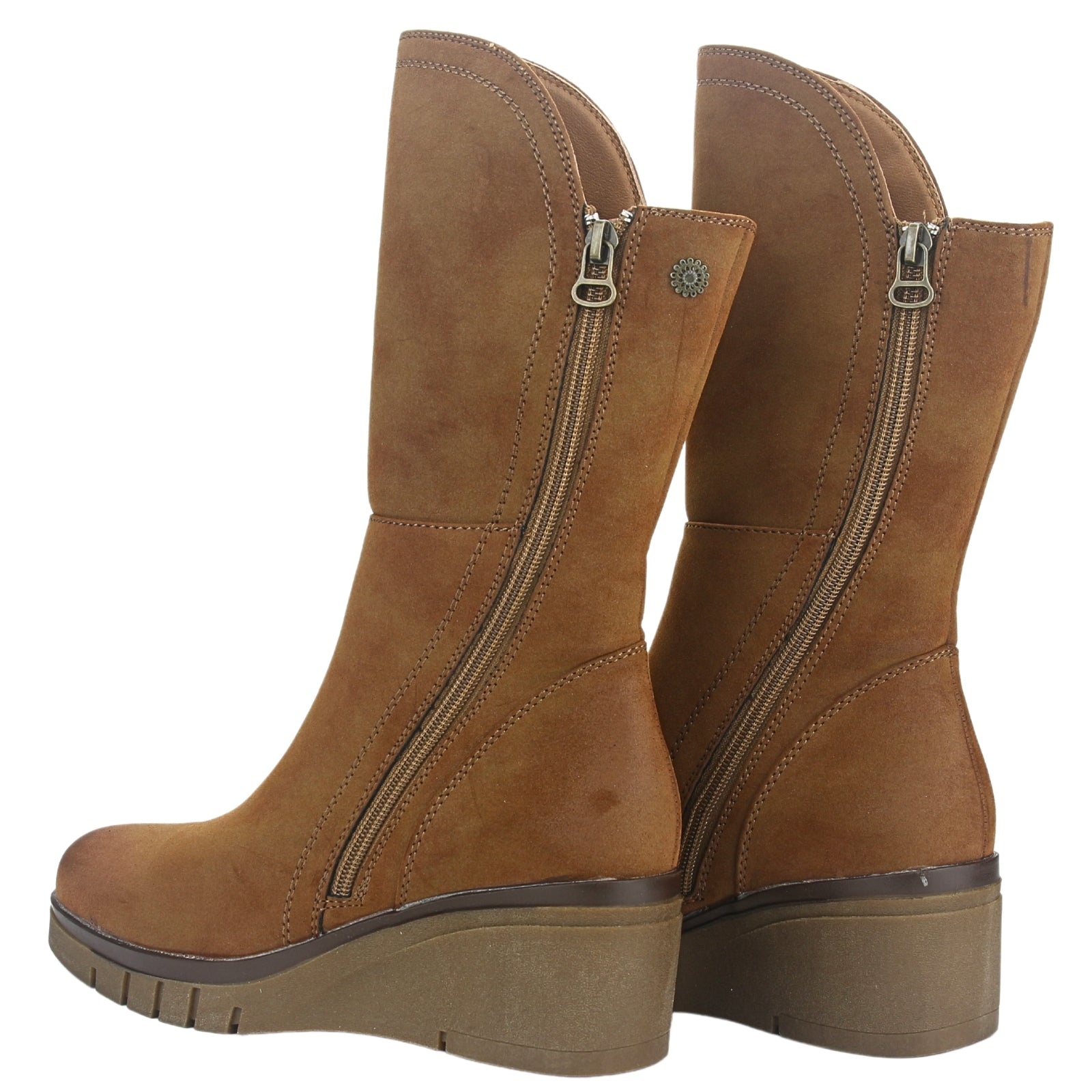 Botin Chalada Mujer Wedgenew-2 Café Casual