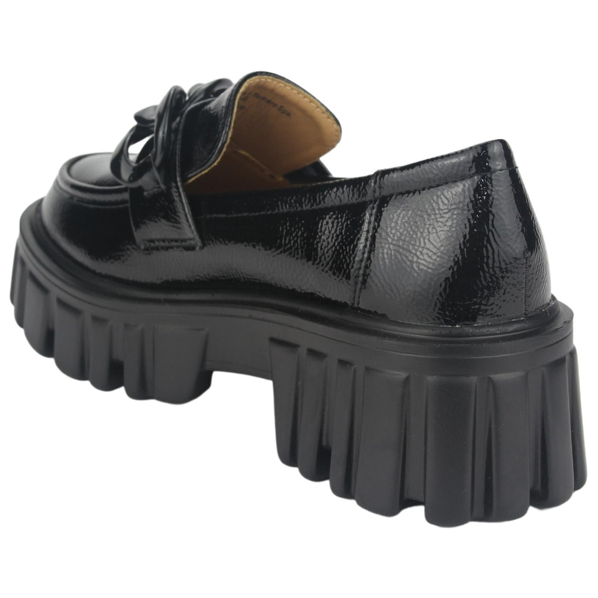 Mocasin Chalada Mujer Gravi-1 Negro Casual