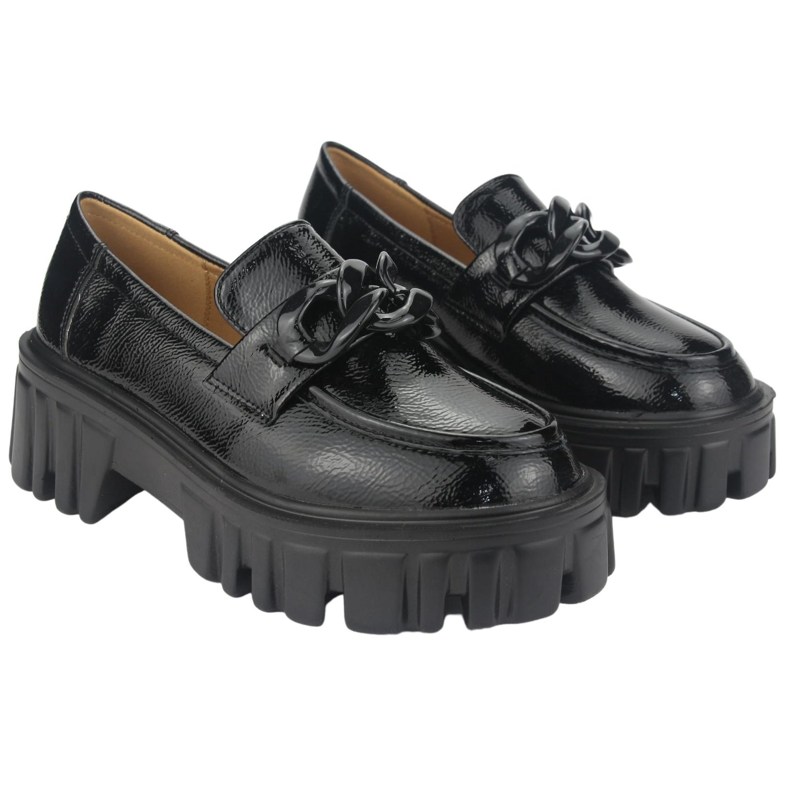 Mocasin Chalada Mujer Gravi-1 Negro Casual