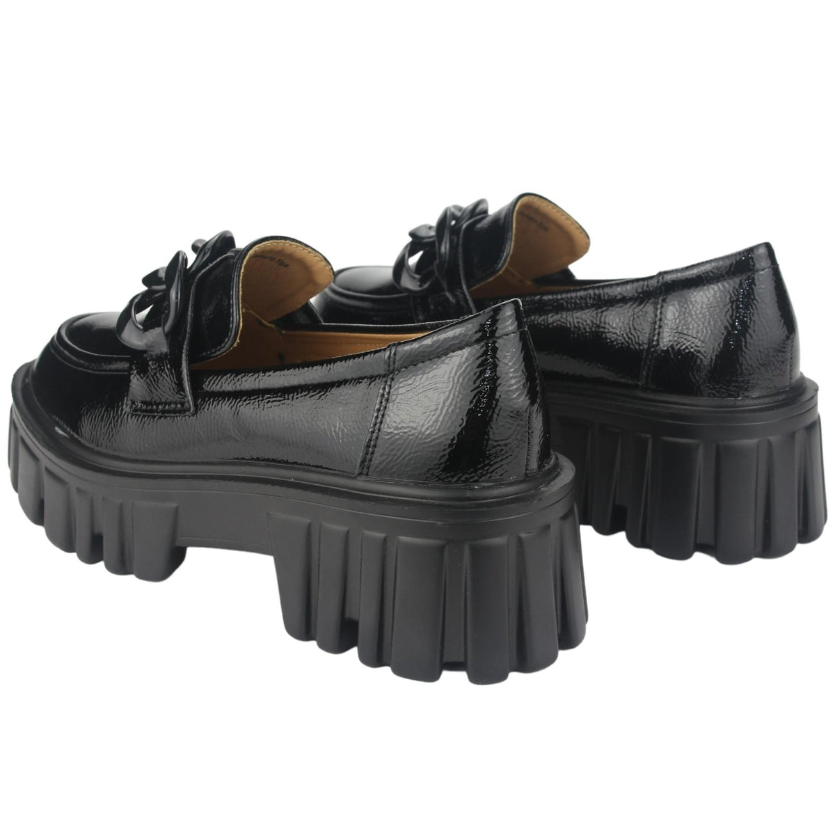 Mocasin Chalada Mujer Gravi-1 Negro Casual