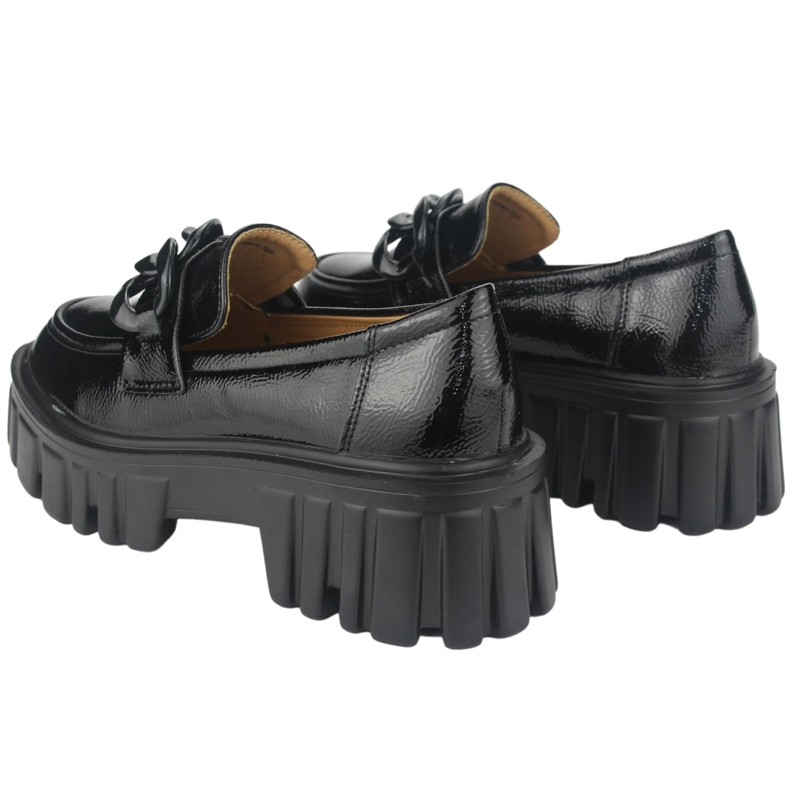 Mocasin Chalada Mujer Gravi-1 Negro Casual