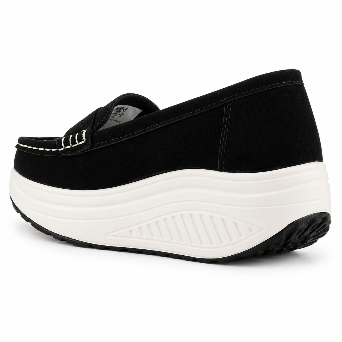 Zapatilla Negro Mujer Urbano Funway Tija