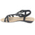 Sandalia Chalada Mujer Call-16 Negro Casual