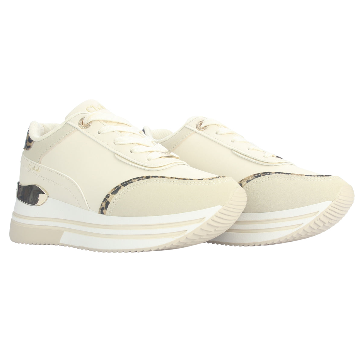 Zapatilla Mujer Chalada Valka-2 Beige Urbano