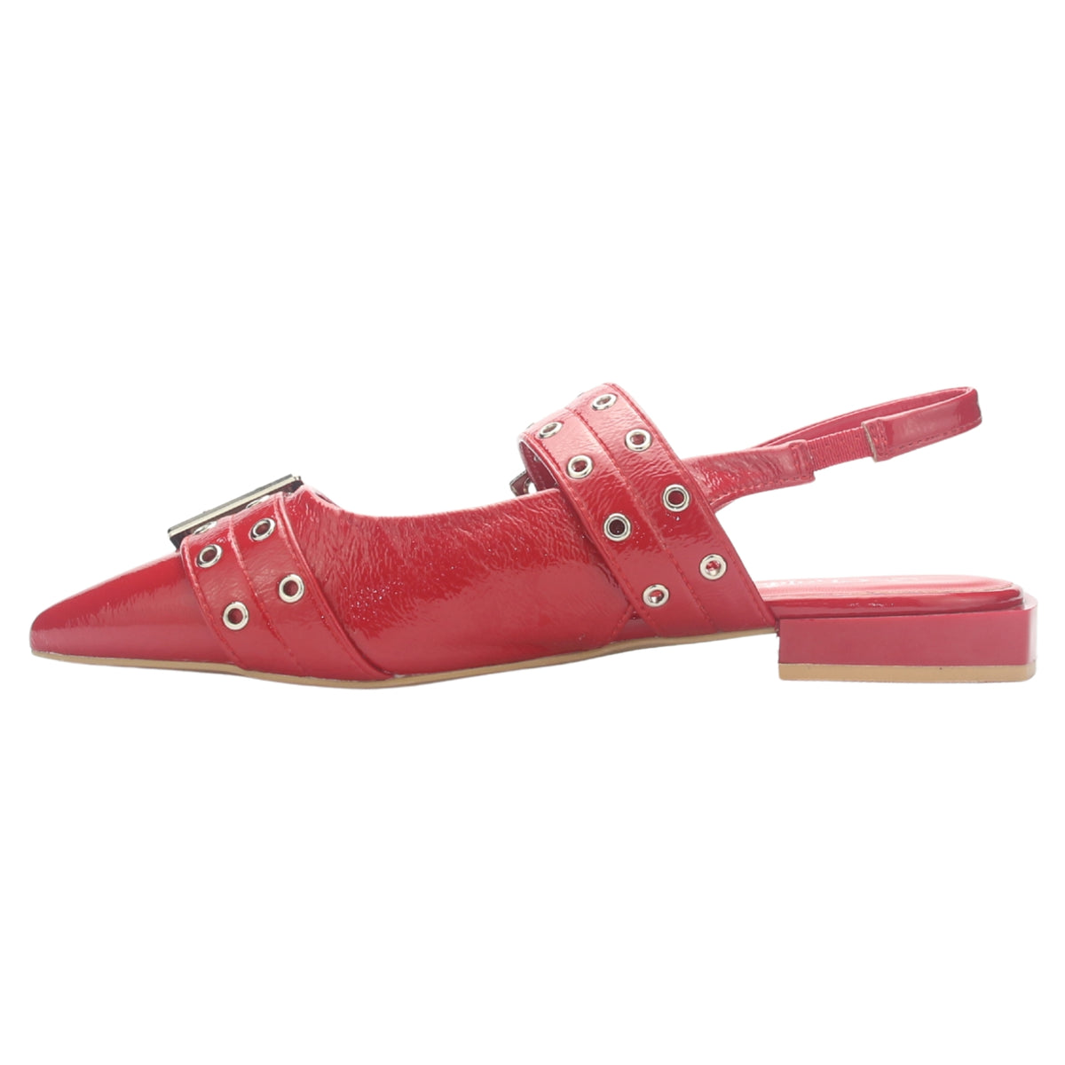 Ballerina Mujer Chalada Slik-1 Rojo Casual