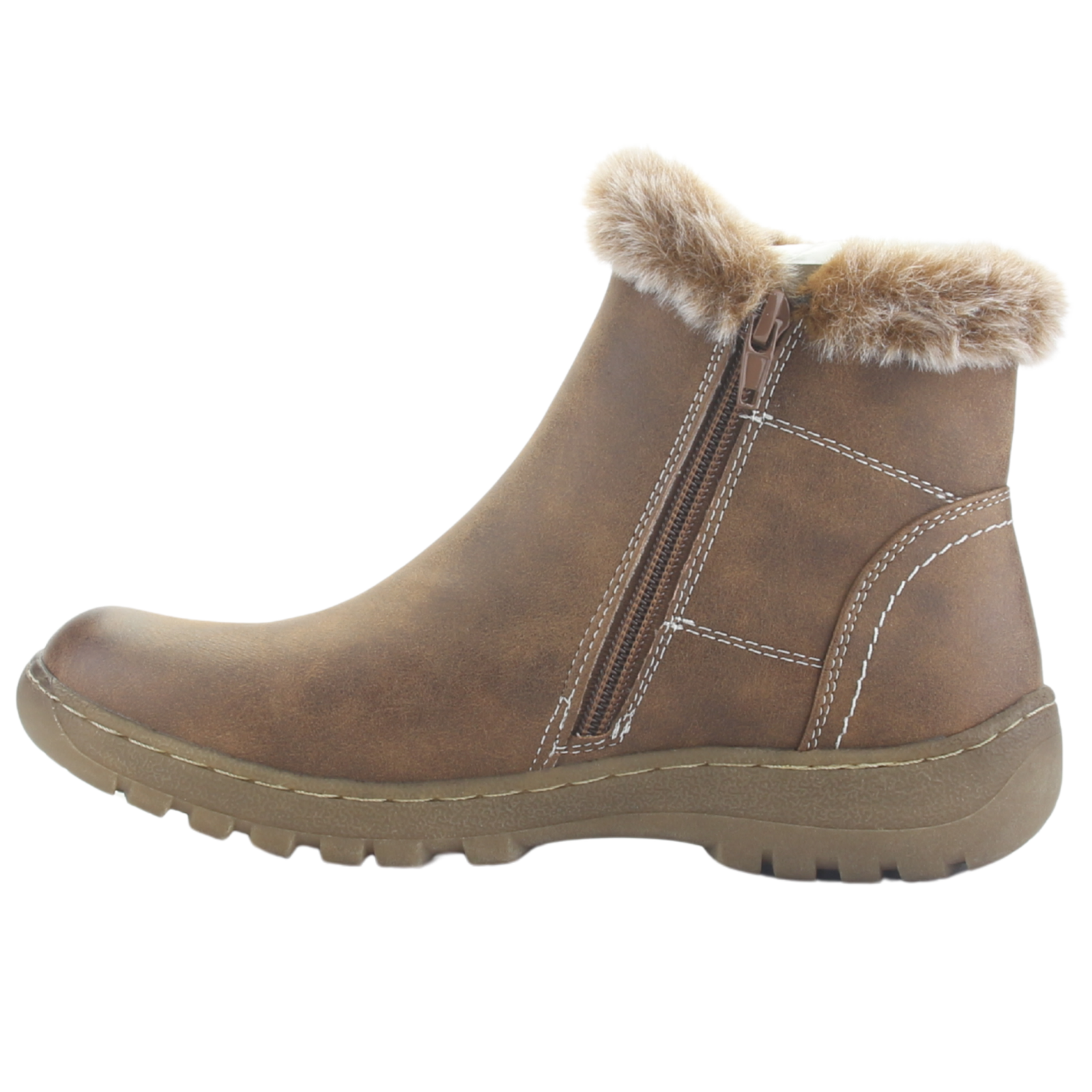 Botin Camel Mujer Casual Chalada Qual
