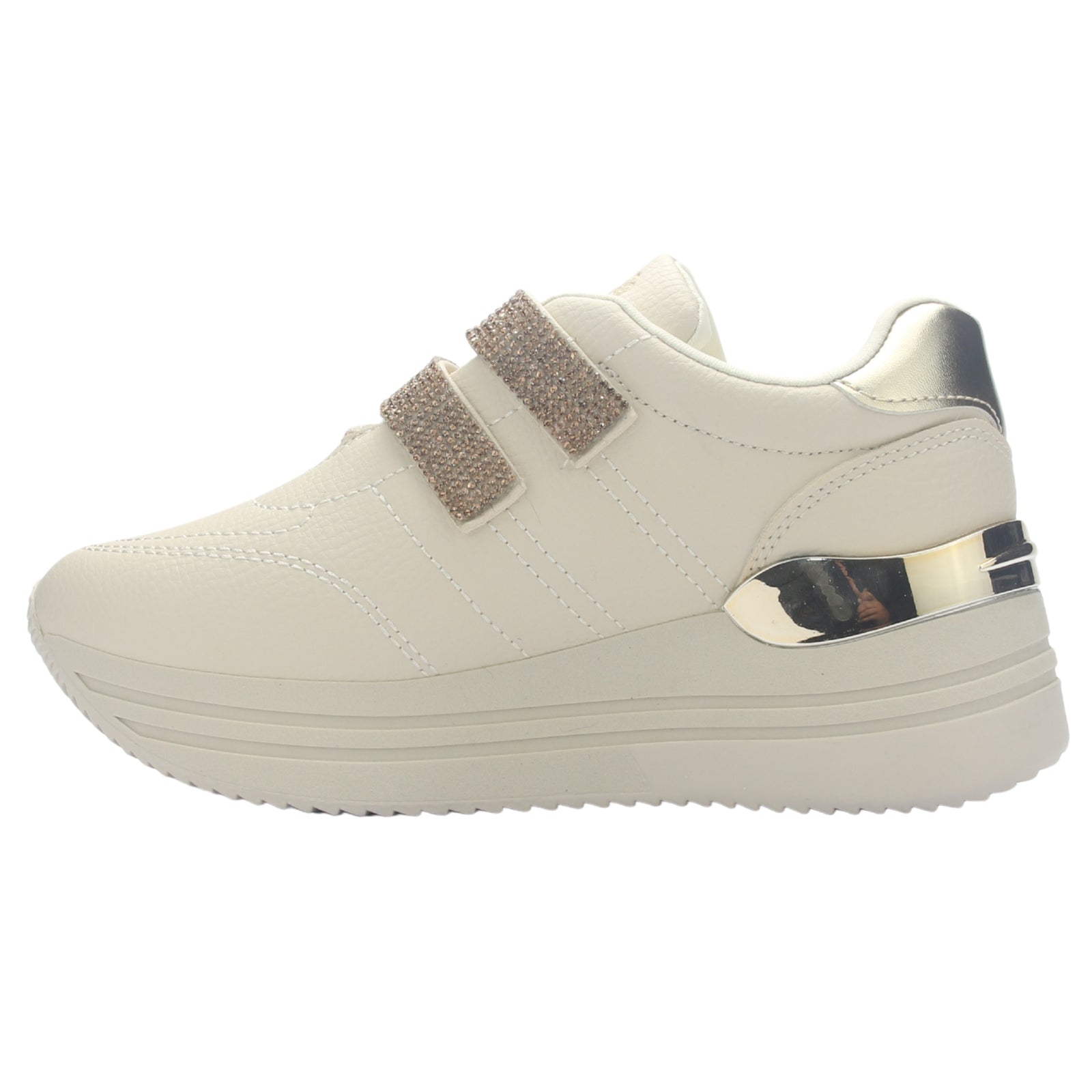 Zapatilla Mujer Chalada Valka-1 Beige Urbano