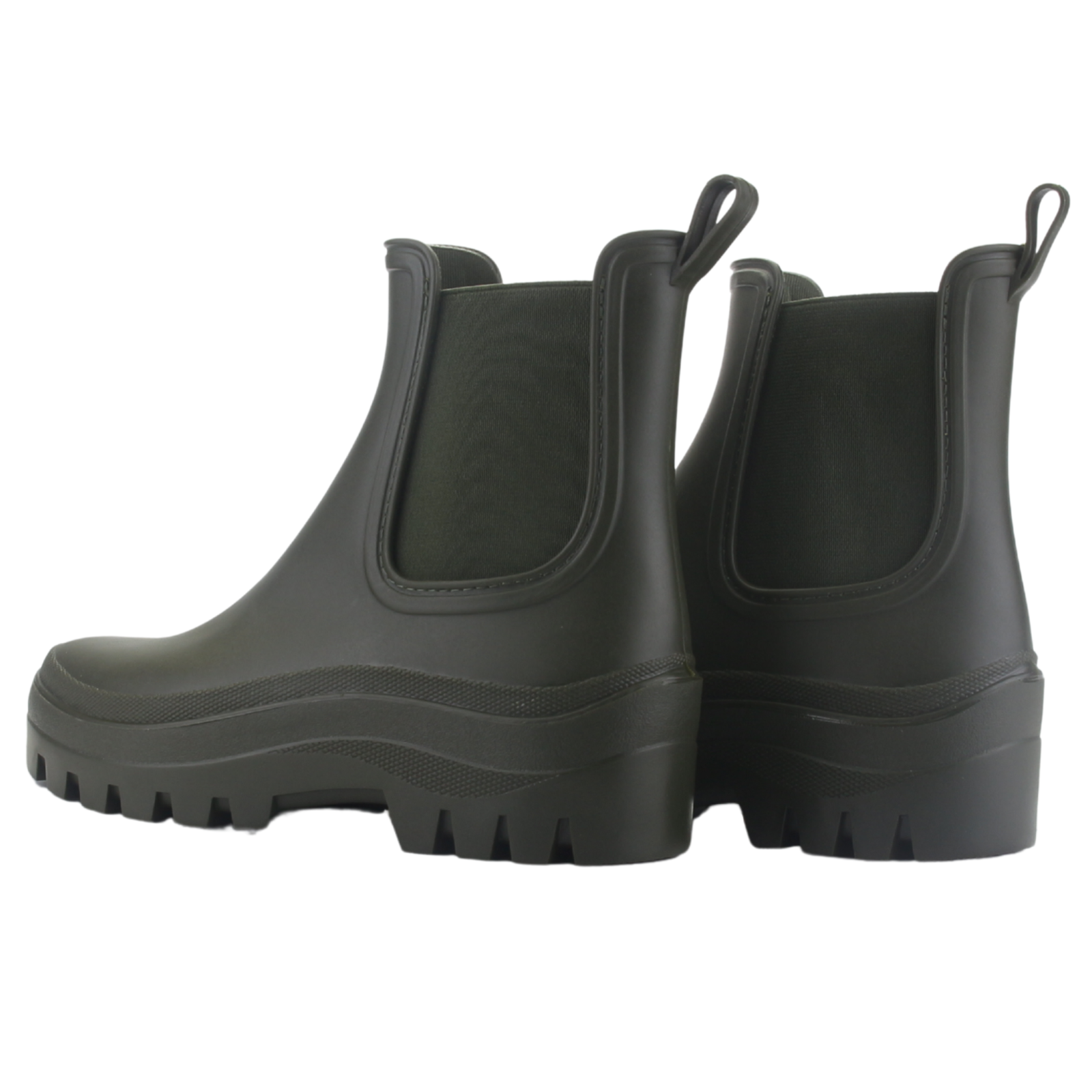 Bota de Agua Oliva Mujer Casual Chalada Baker