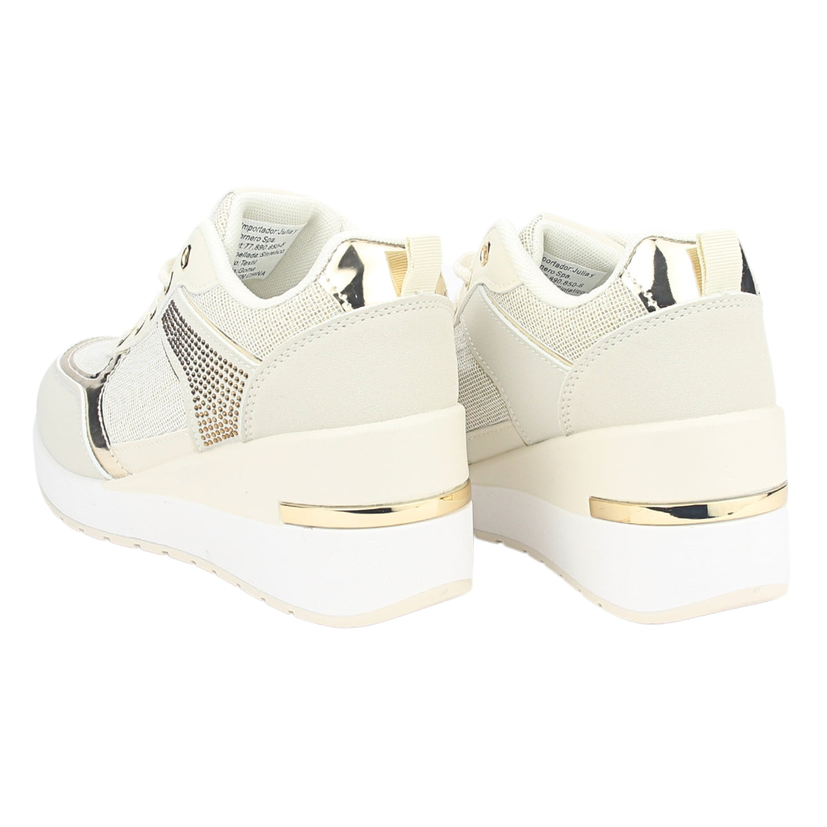 Zapatilla Chalada Mujer Bolki-1 Dorado Urbano