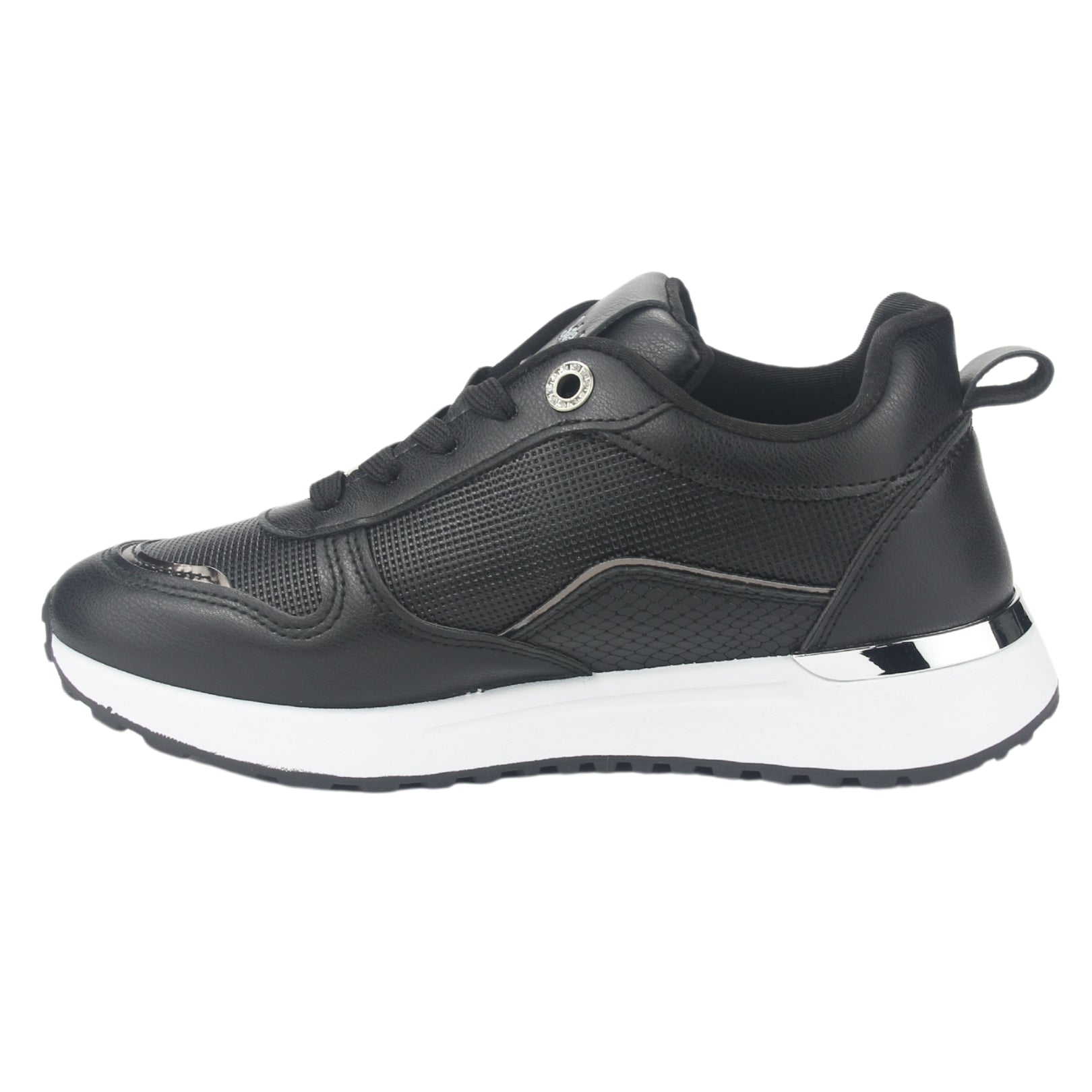 Zapatilla Chalada Mujer Fly-1 Negro Urbano