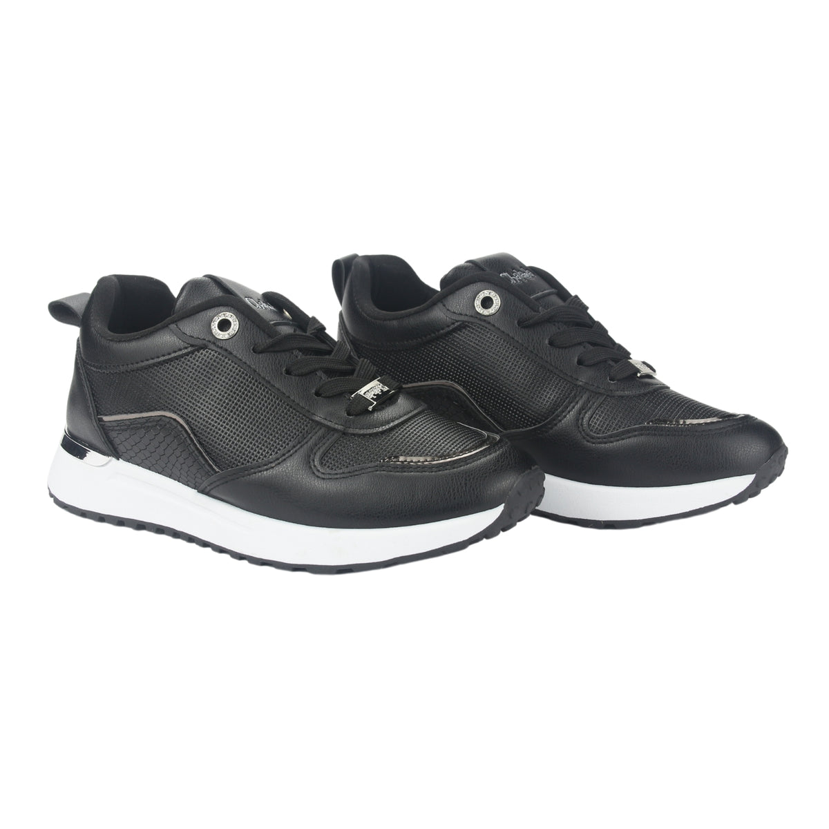 Zapatilla Chalada Mujer Fly-1 Negro Urbano