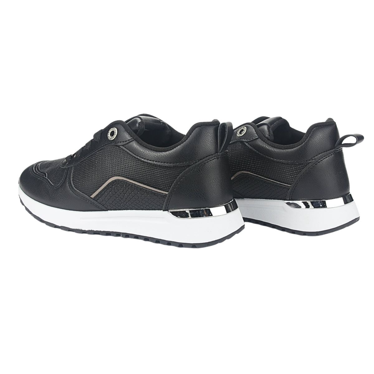Zapatilla Chalada Mujer Fly-1 Negro Urbano