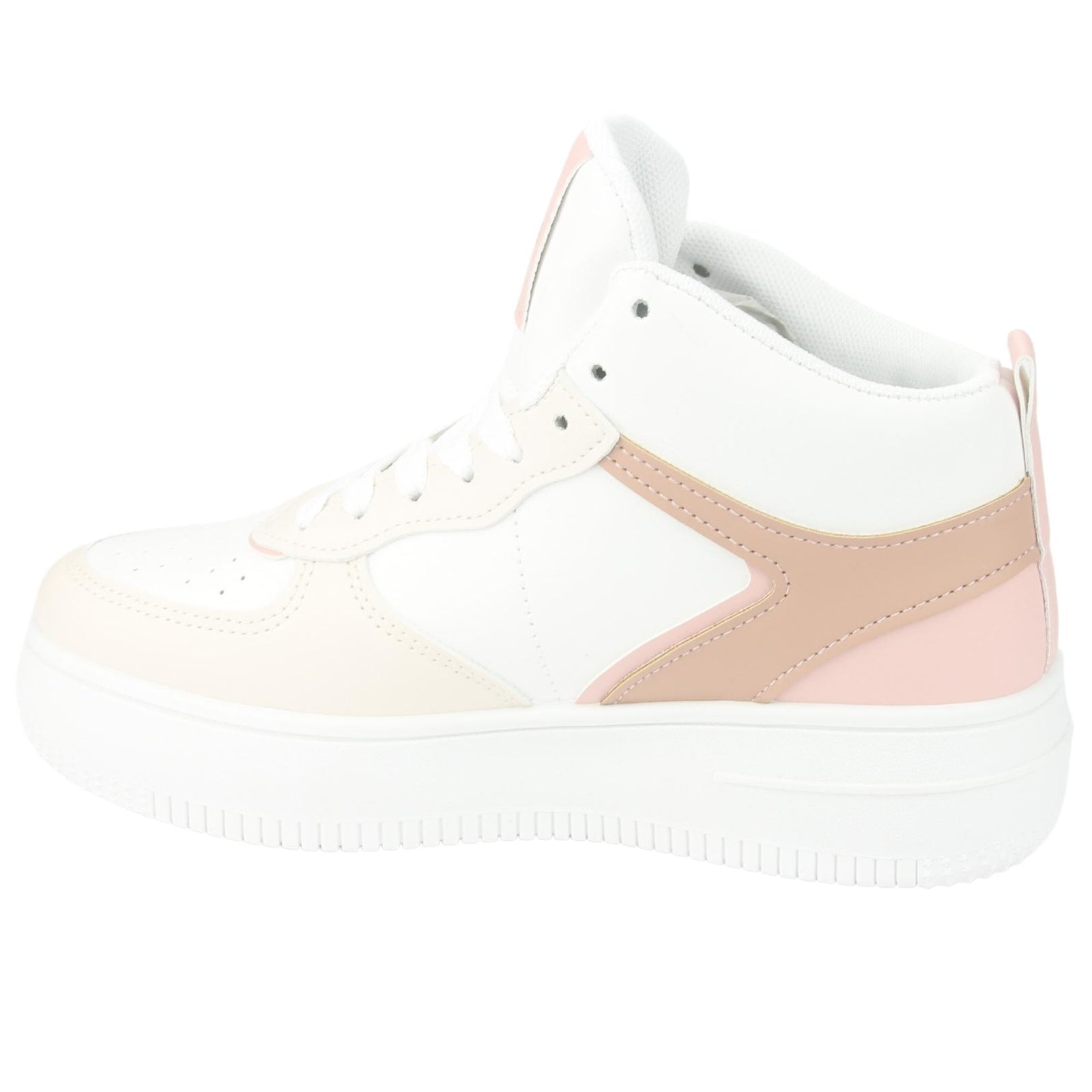 Zapatilla Chalada Mujer Joggo-5 Blanco Rosado Urbano