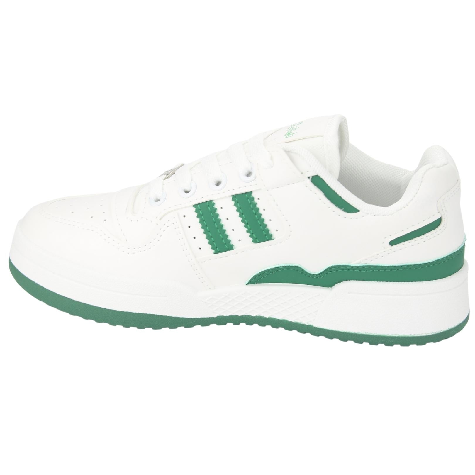 Zapatilla Chalada Mujer Juve-1 Blanco Verde Urbano