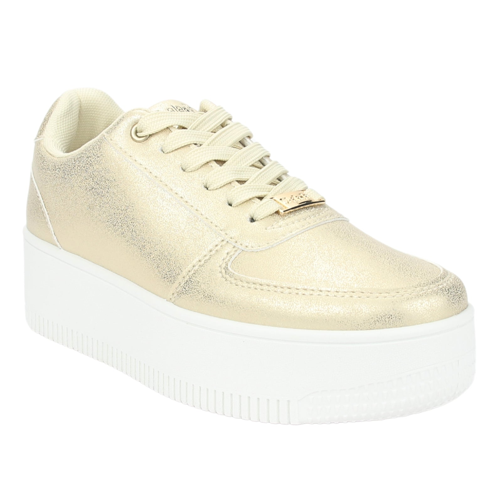 Zapatilla Chalada Mujer Metta-12 Dorado Urbano