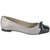 Zapato Via Marte Mujer 23-13207 Preto/Pewter Casual