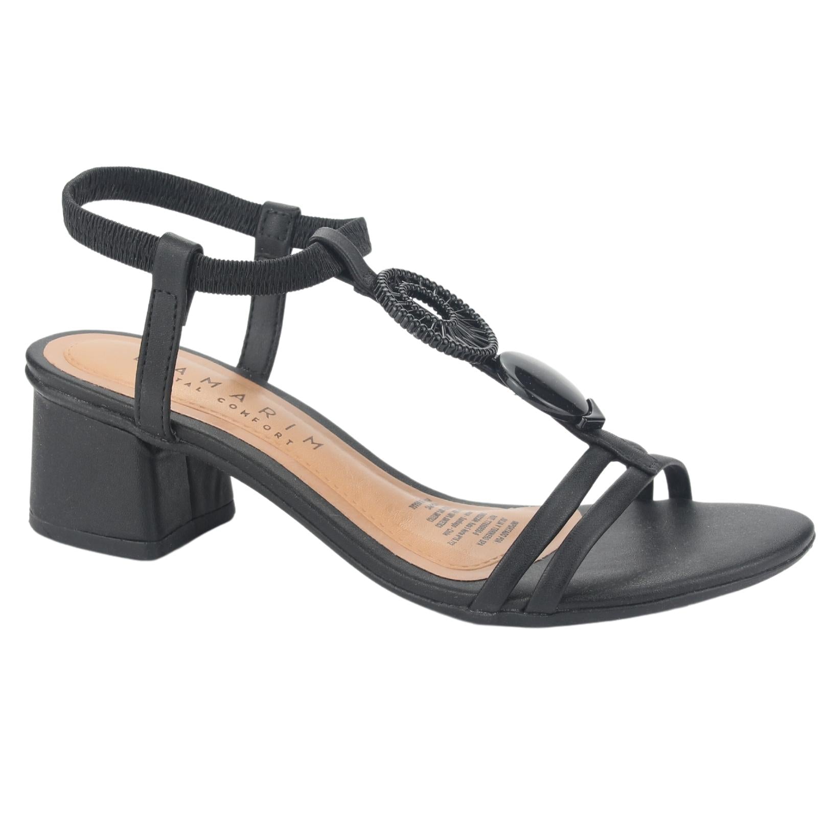 Sandalia Ramarim Mujer 235224 Negro Casual