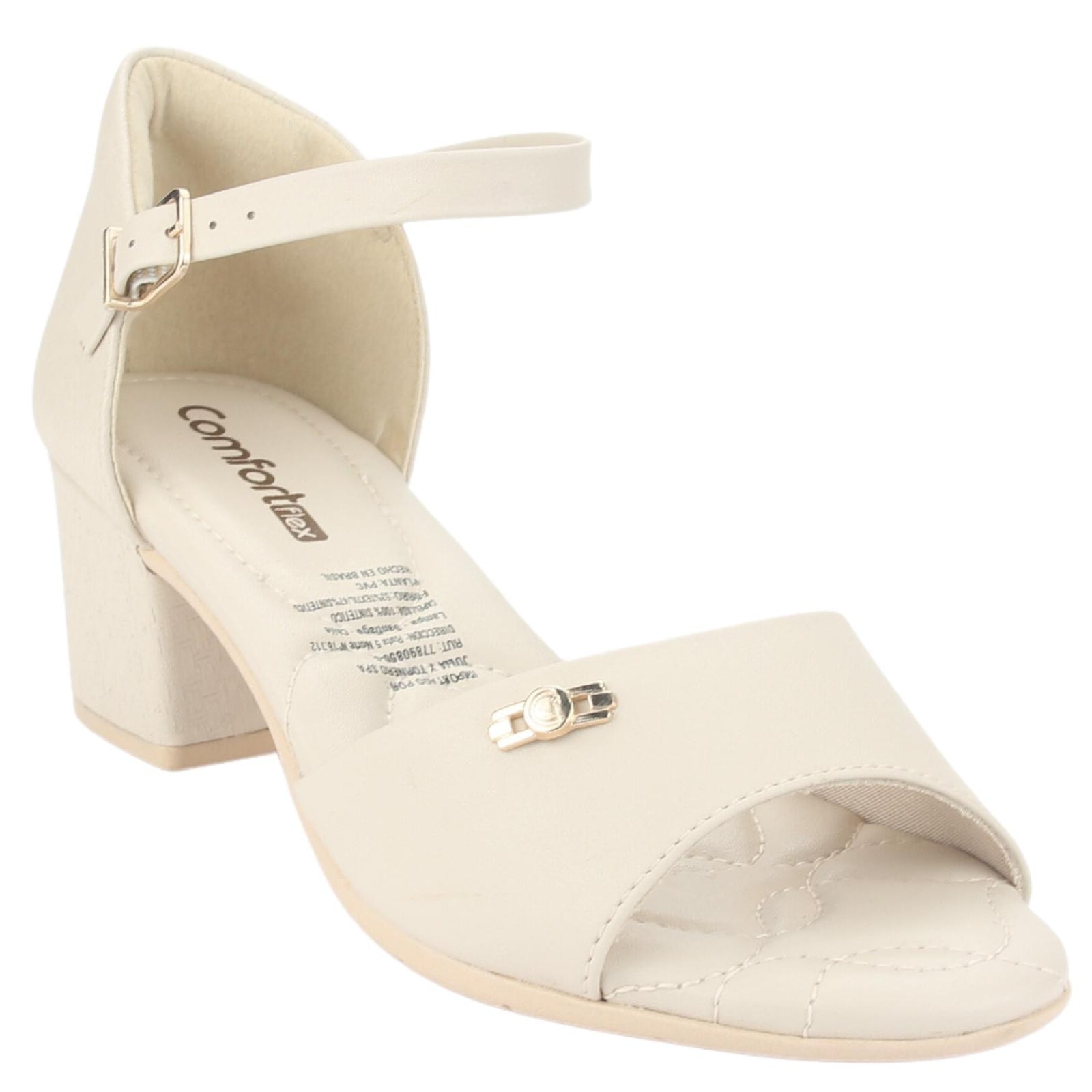 Sandalia Comfortflex Mujer 2357405 Beige Casual