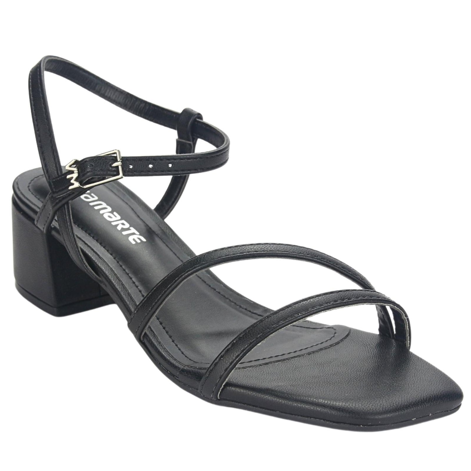 Sandalia Via Marte Mujer 23-9801 N Preto Casual