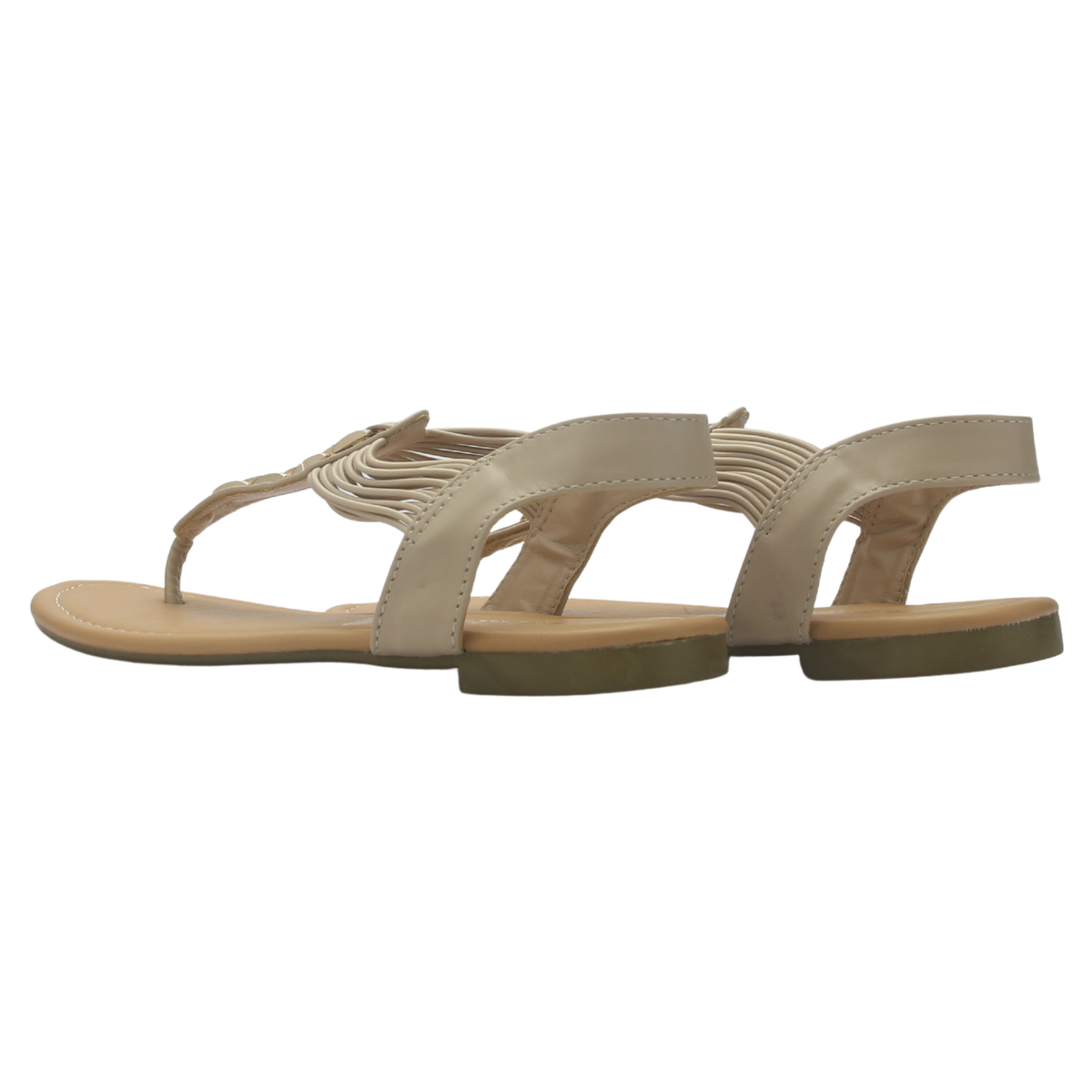 Sandalia Chalada Mujer Call-2 Beige Plano