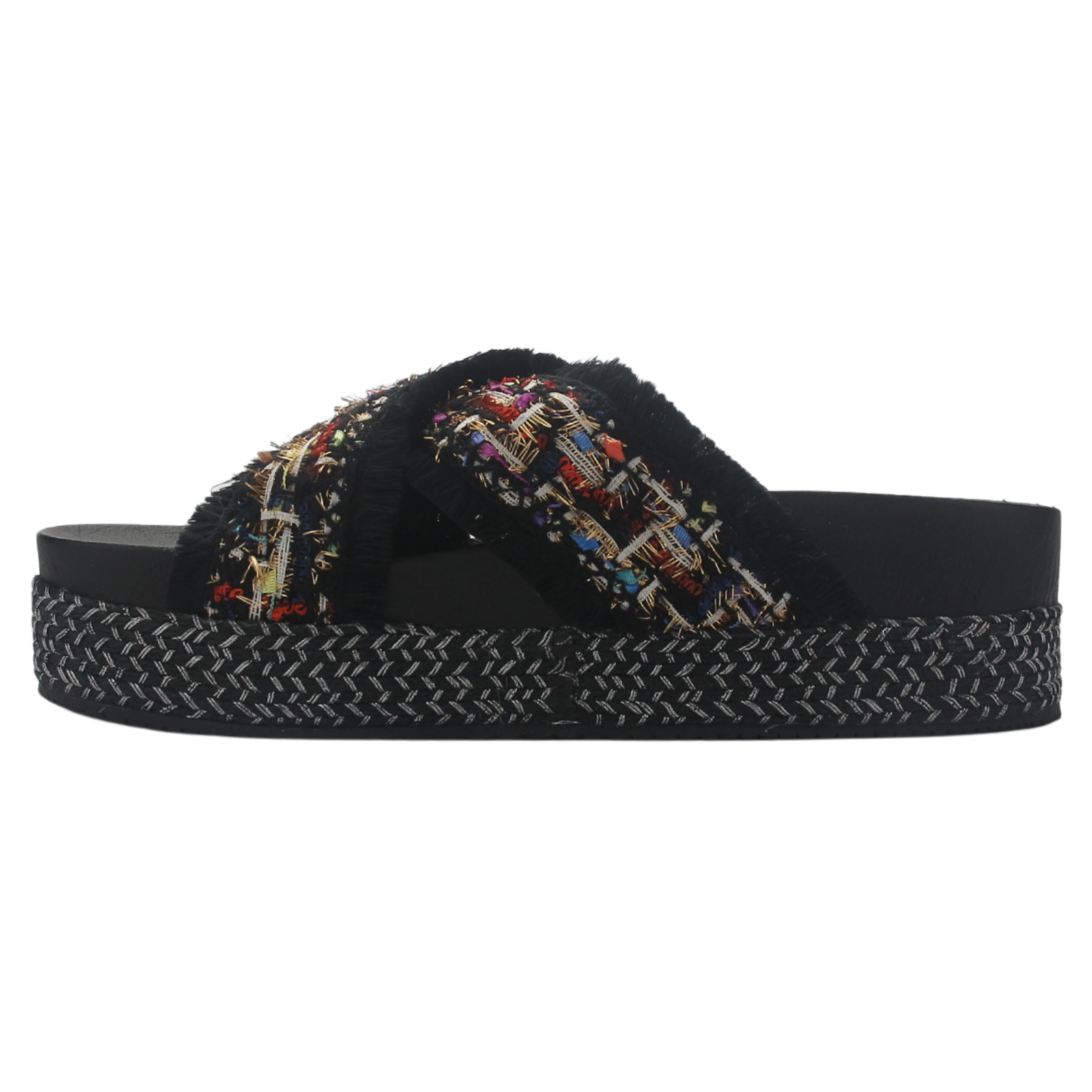 Sandalia Chalada Mujer Opos-2 Negro Moda