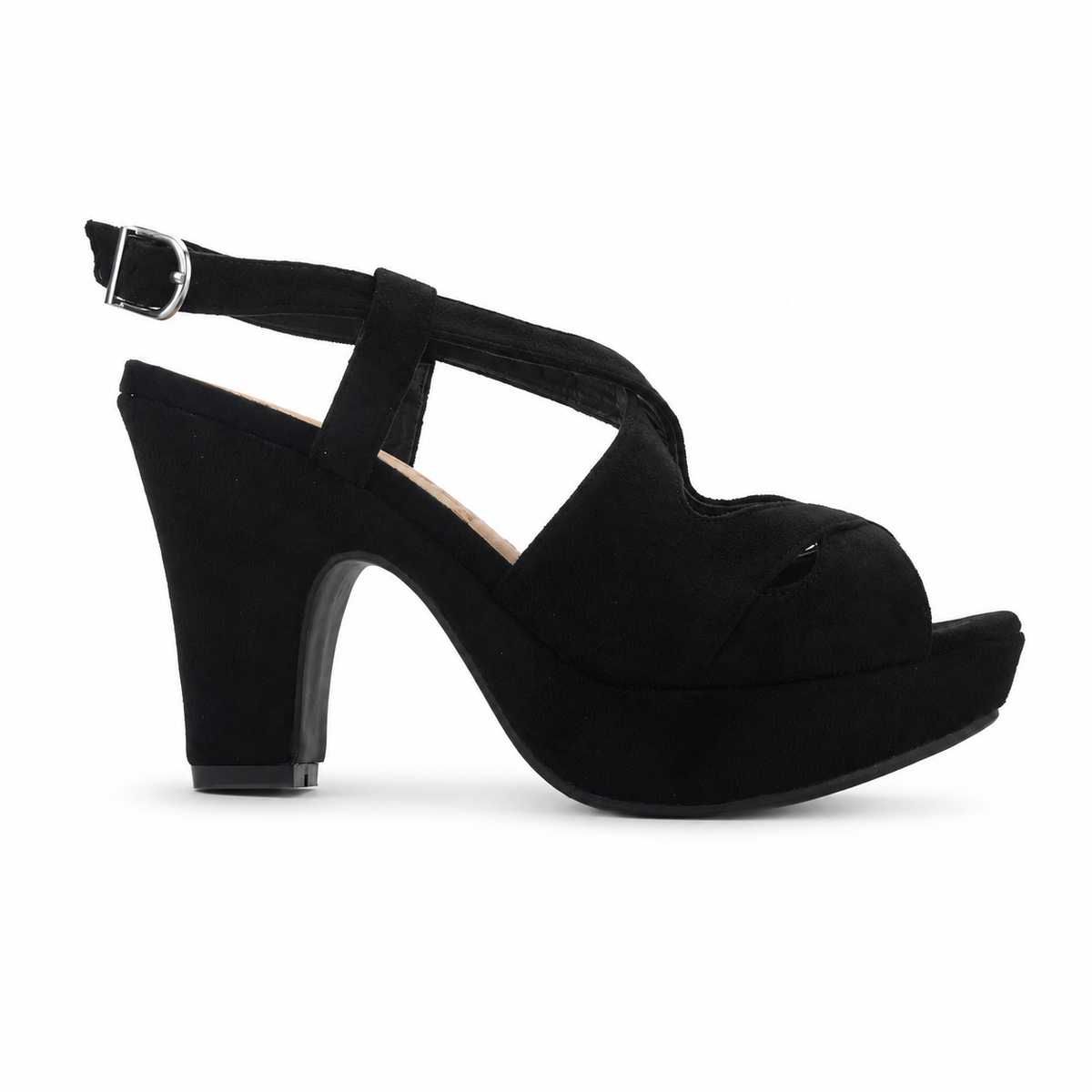 Sandalia Negro Mujer Casual Chalada Cosimo