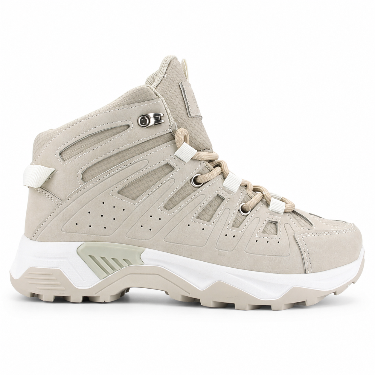 Botín Outdoor Beige Mujer Casual Funway Pangui