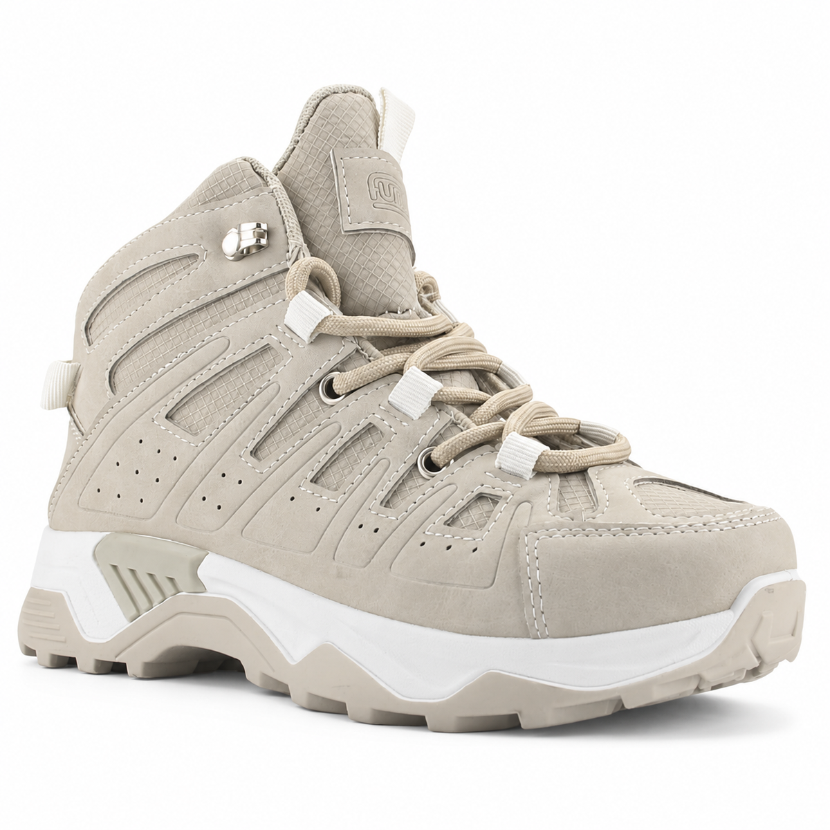 Botín Outdoor Beige Mujer Casual Funway Pangui
