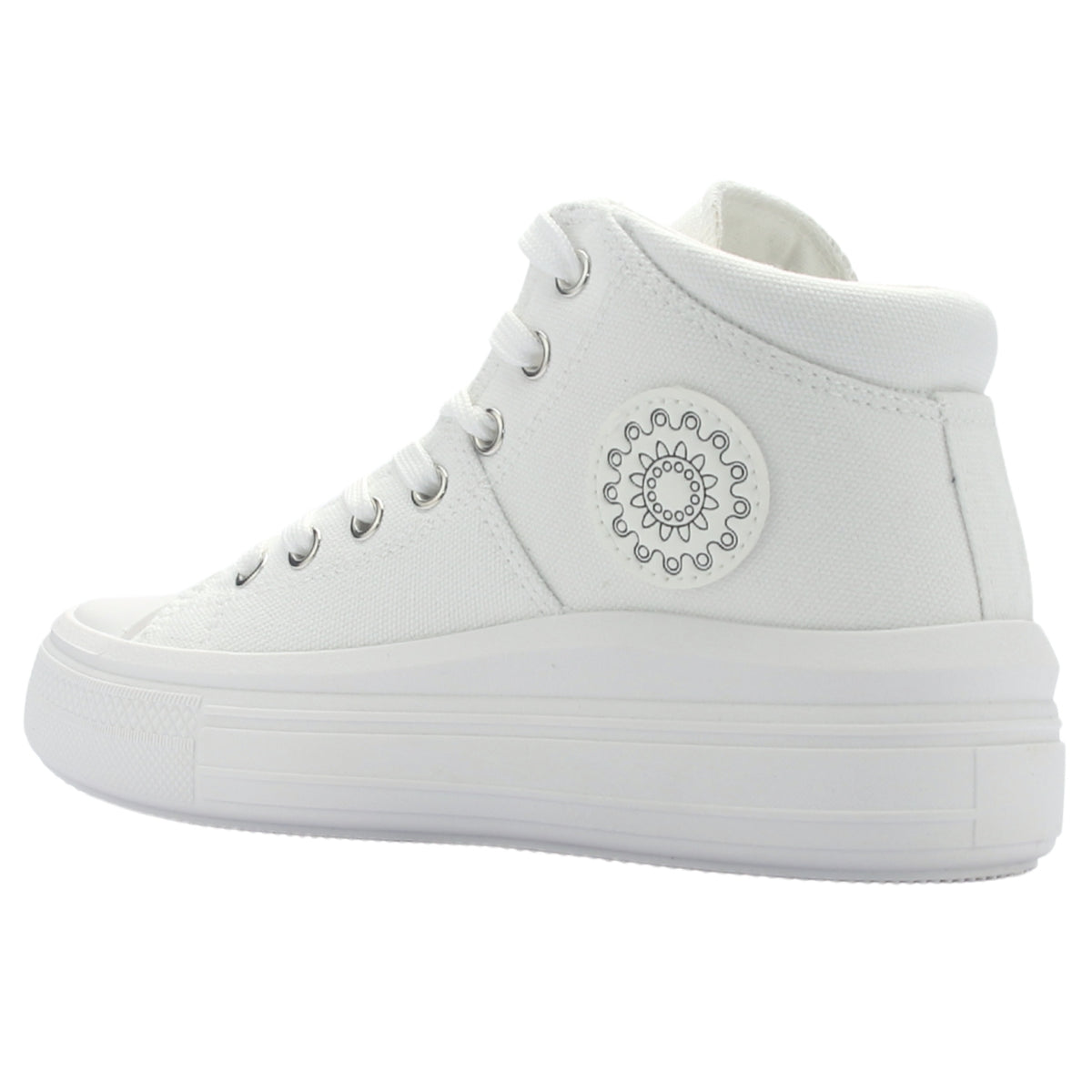 Zapatilla Chalada Mujer Clu-15 Blanco Urbano
