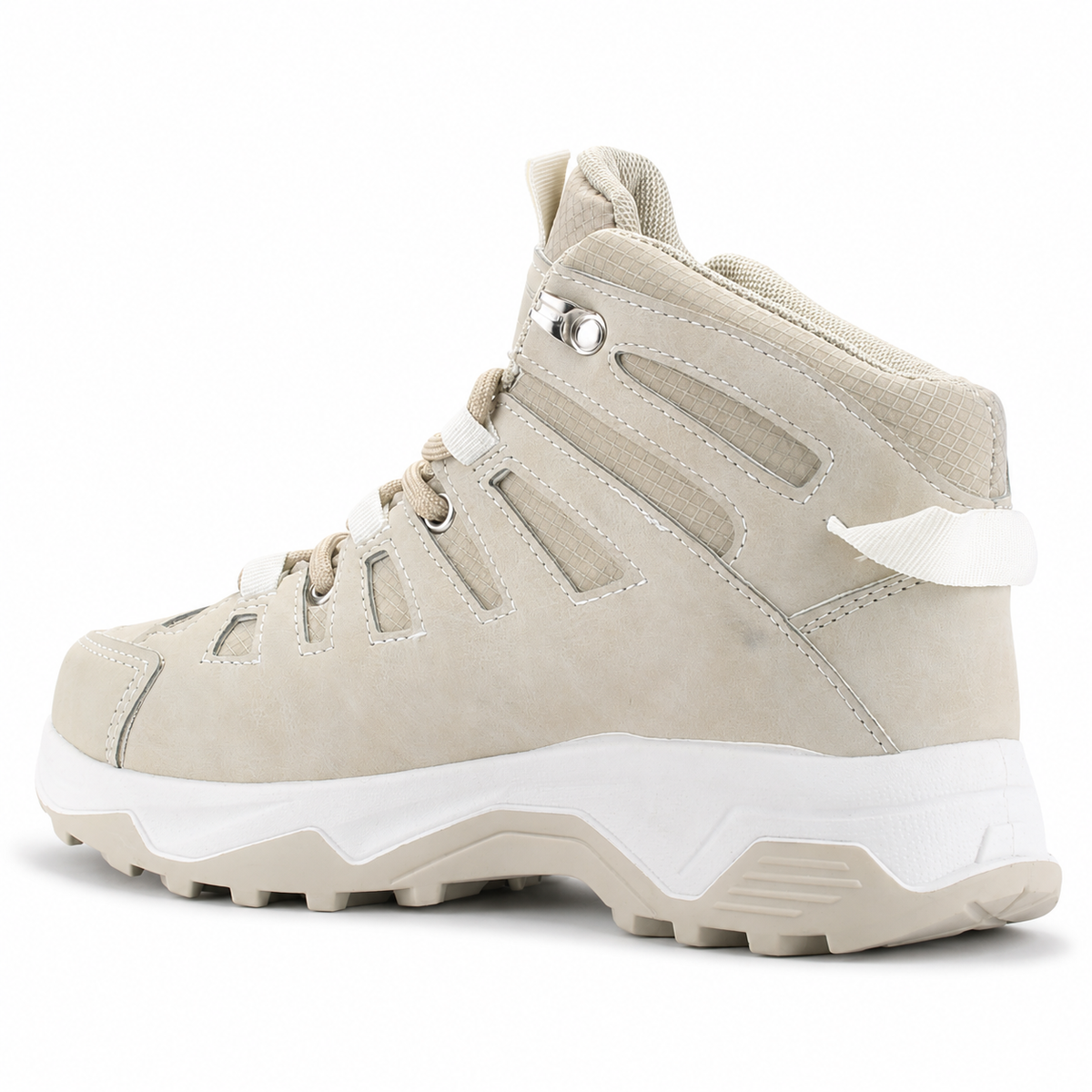 Botín Outdoor Beige Mujer Casual Funway Pangui