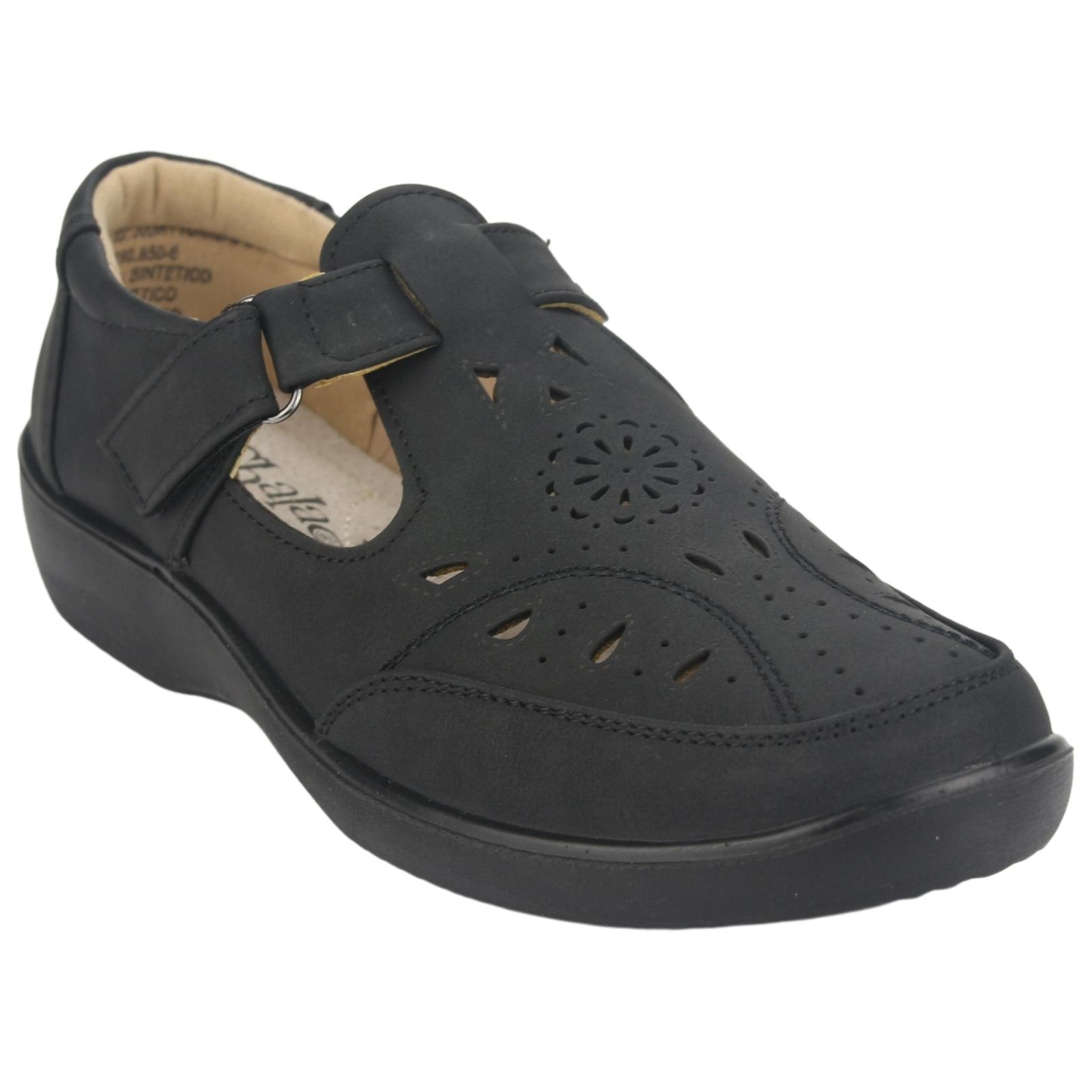 Mocasin Chalada Mujer Dong-1 Negro Casual
