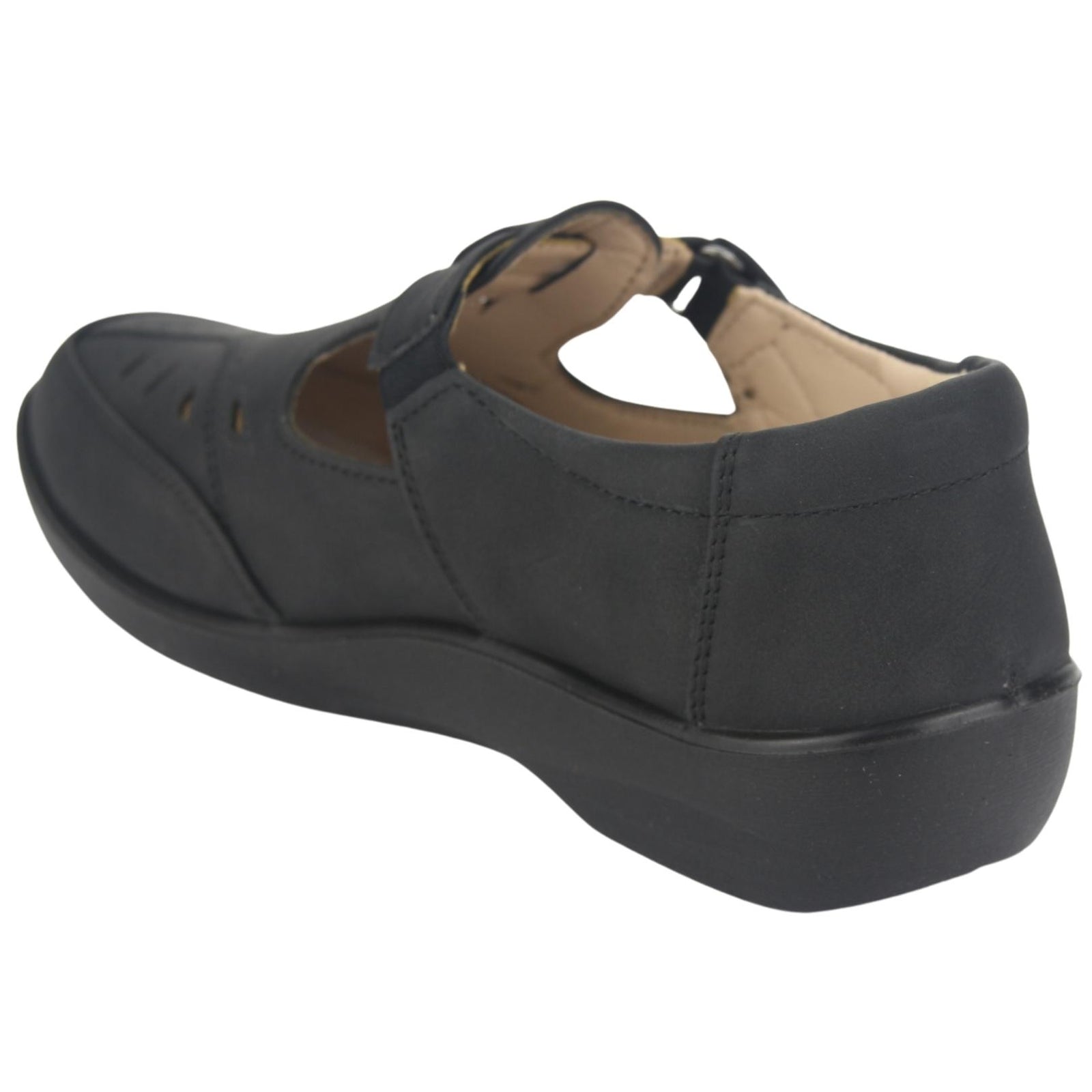 Mocasin Chalada Mujer Dong-1 Negro Casual