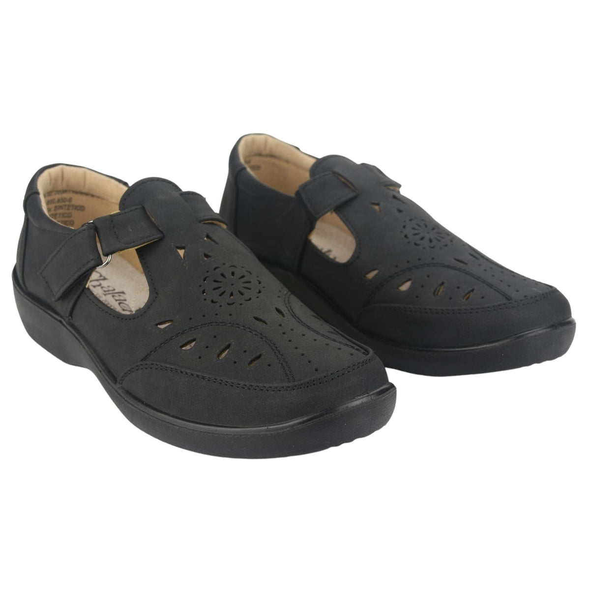 Mocasin Chalada Mujer Dong-1 Negro Casual