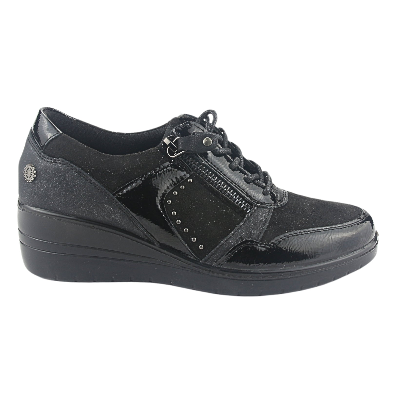 Zapatilla Chalada Mujer Matter-100 Negro Casual