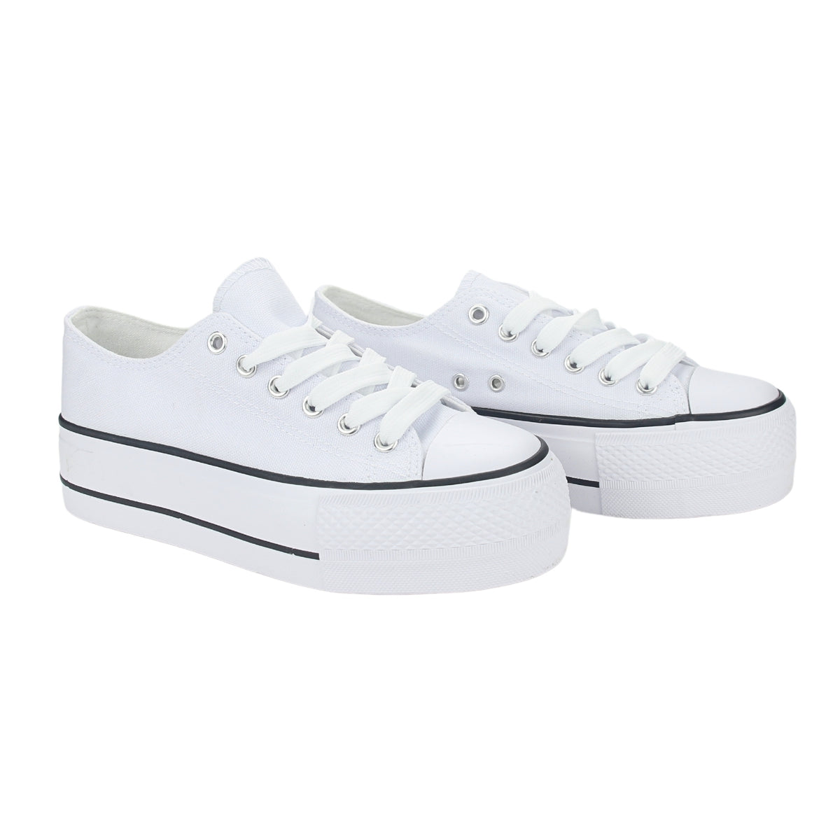 Zapatilla Mujer Chalada Cruni-1 Blanco Urbano
