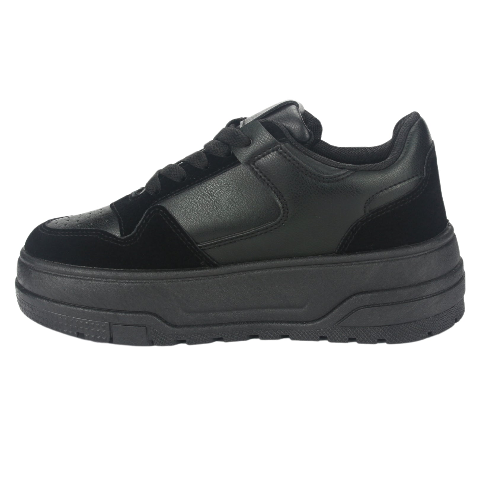 Zapatilla Chalada Mujer Trume-1 Negro Casual