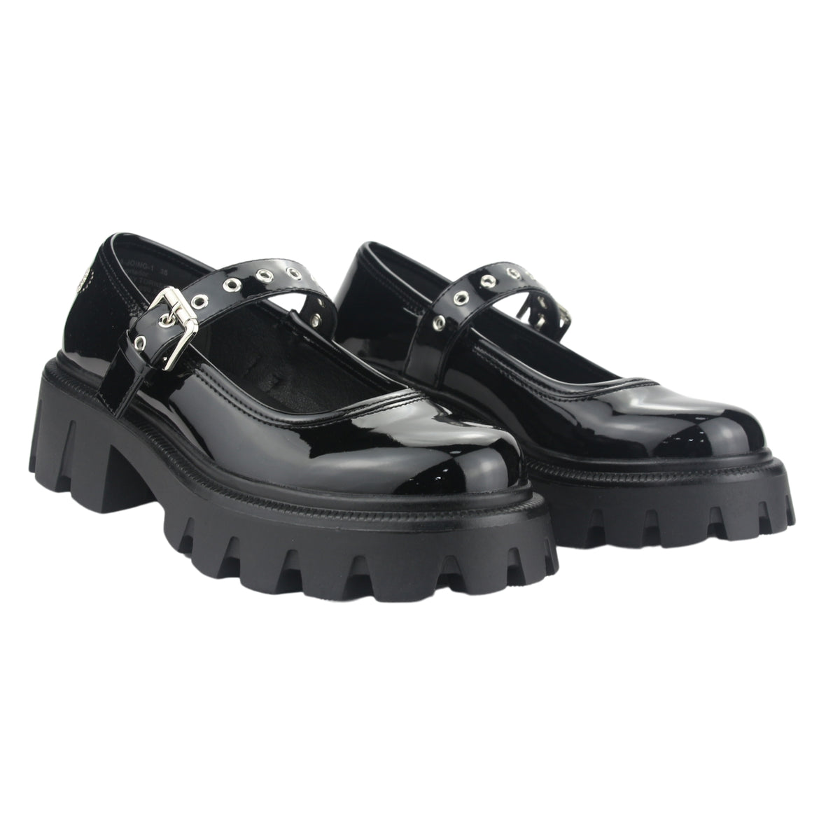 Zapato Chalada Mujer Joing-1 Negro Plataforma