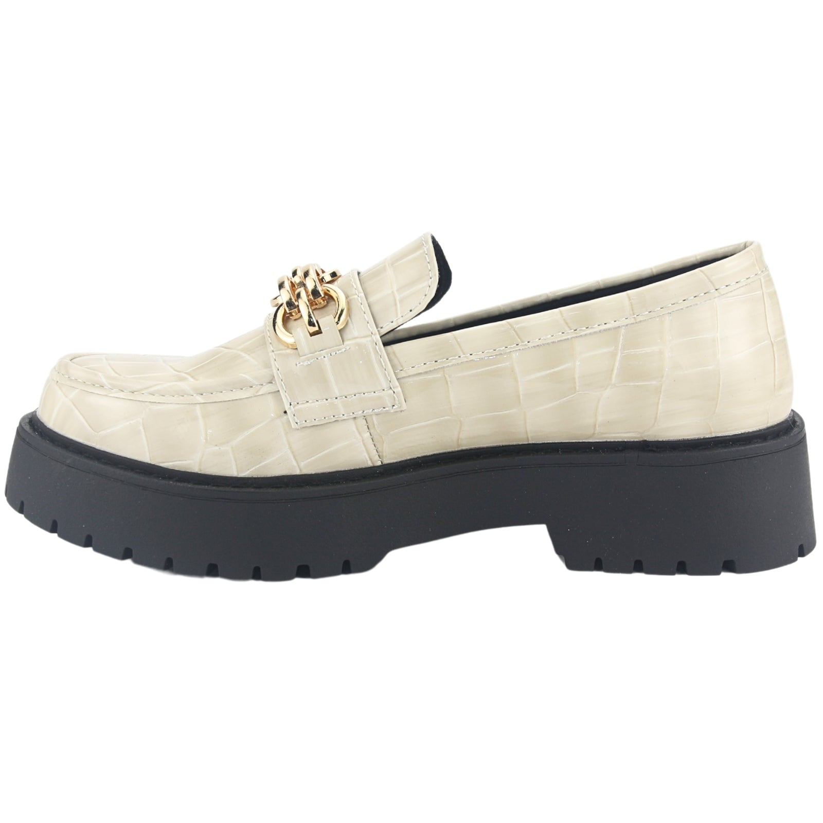 Mocasin Chalada Mujer Lenin-1 Beige Casual