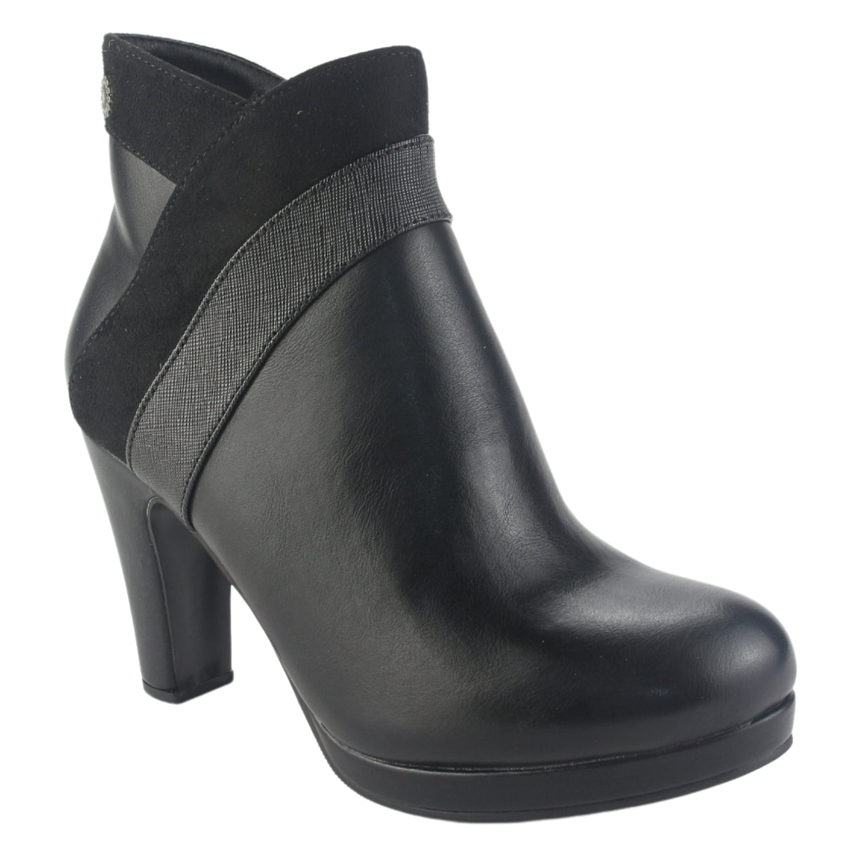 Botin Chalada Mujer Bambina-5 Negro Moda