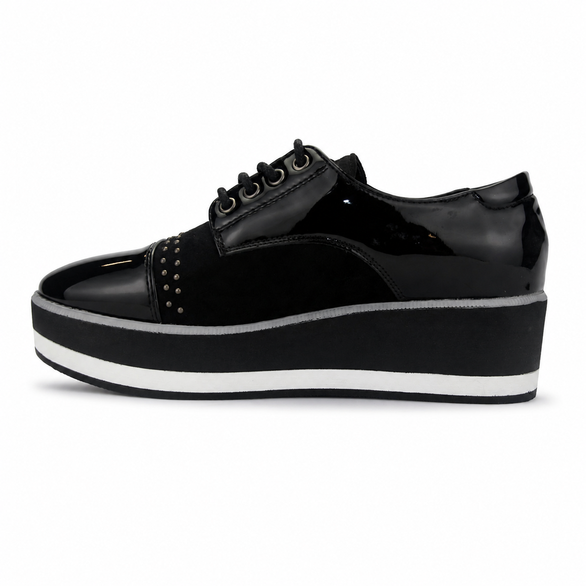 Zapato Negro Mujer Casual Chalada Gate