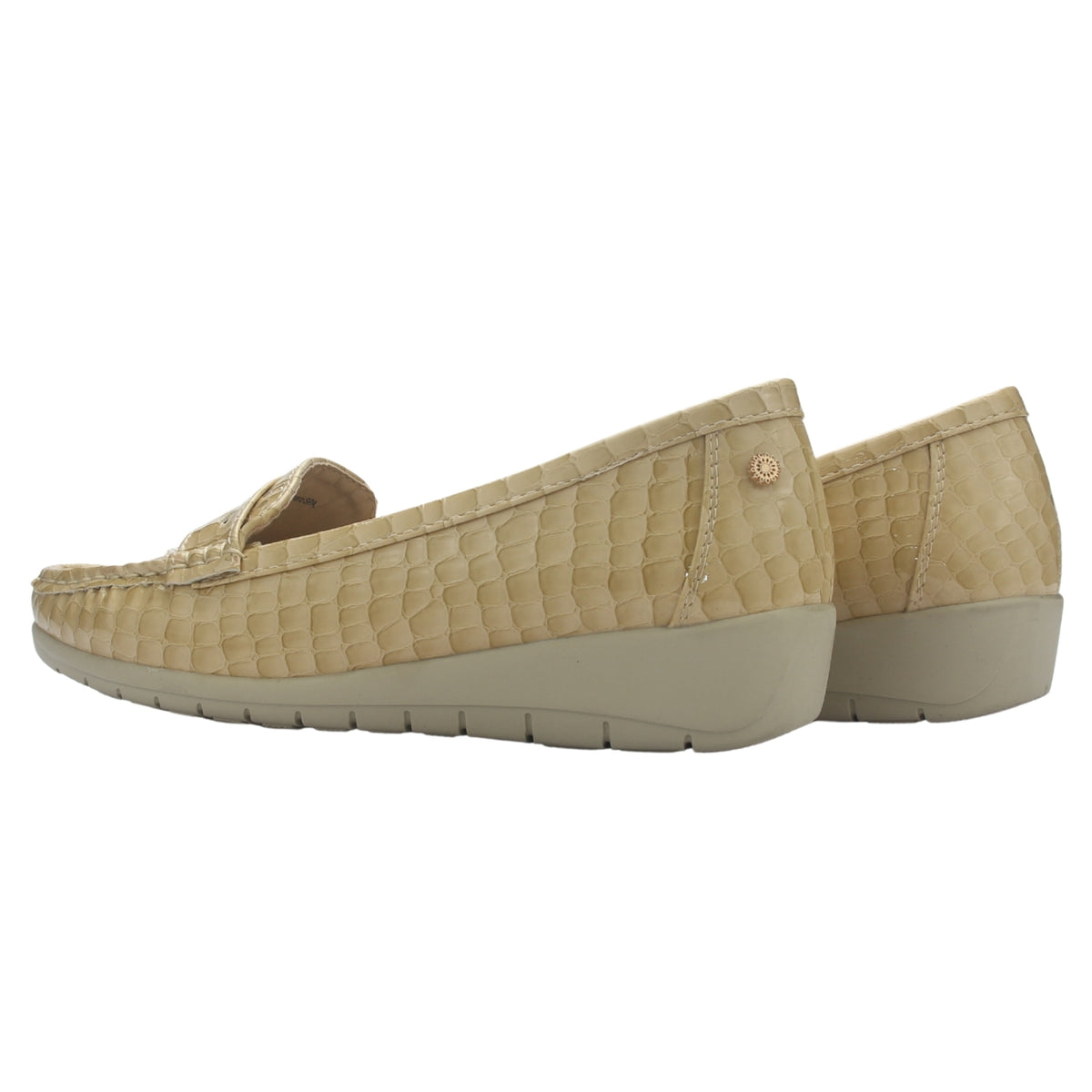 Mocasin Mujer Chalada Maya-1 Beige Casual