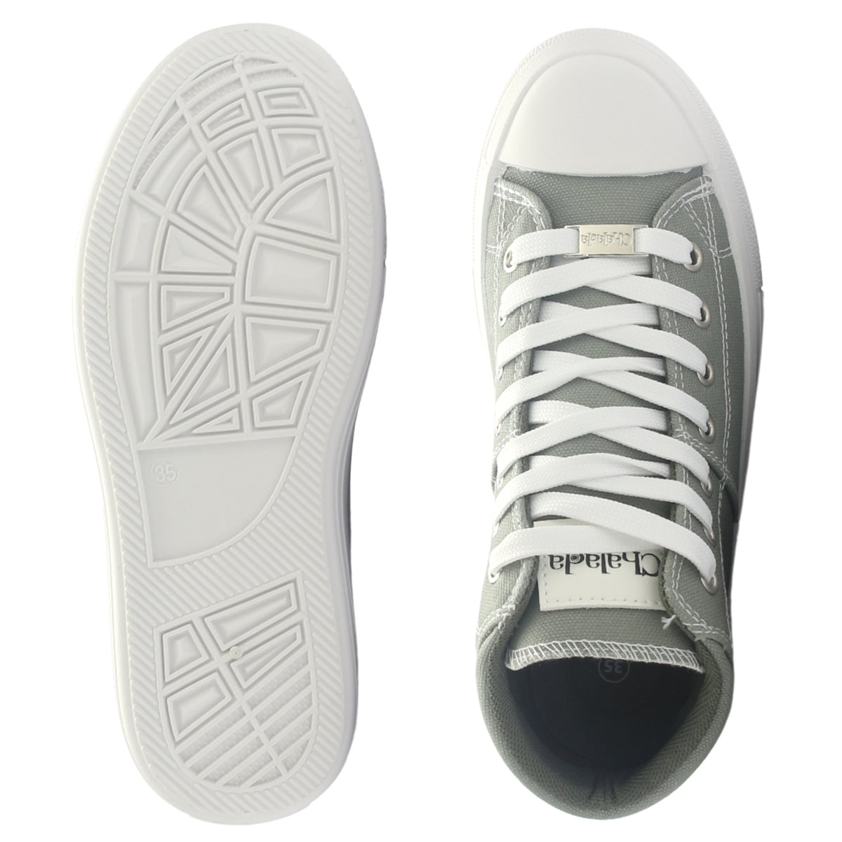 Zapatilla Chalada Mujer Clu-15 Oliva Urbano