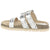 Sandalia Chalada Mujer Lila-12 Plateado Casual